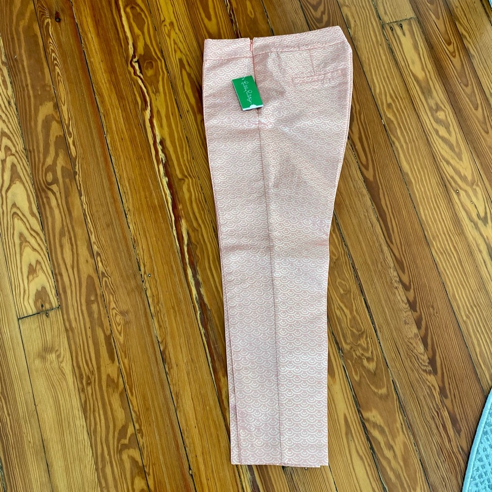 Lilly Pulitzer Stella Pant in Metallic Scallop Jacquard - NWT